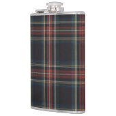 Tartan Vinyl Wrapped Flask, 8 oz. Flachmann (Links)