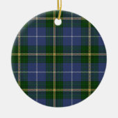 Tartan von Nova Scotia Keramik Ornament (Vorne)