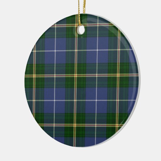 Tartan von Nova Scotia Keramik Ornament (Links)