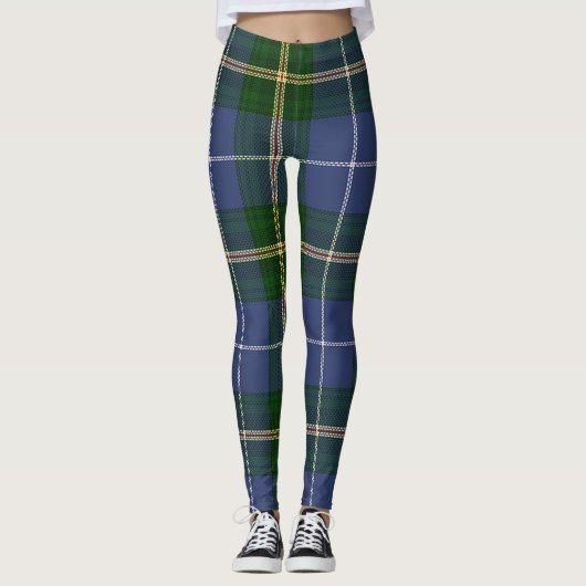 Tartan von Nova Scotia Leggings (Vorderseite)