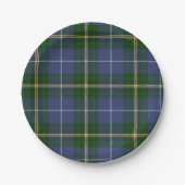 Tartan von Nova Scotia Pappteller (Vorderseite)