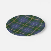 Tartan von Nova Scotia Pappteller (Schrägansicht)