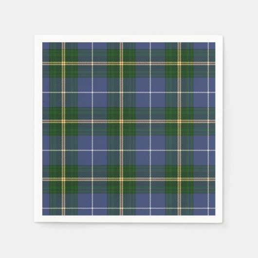 Tartan von Nova Scotia Serviette (Vorderseite)