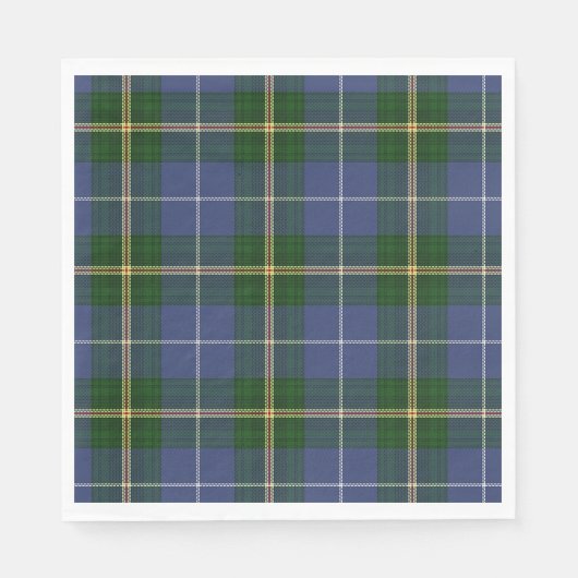 Tartan von Nova Scotia Serviette (Vorderseite)