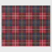 Tartan Weihnachten Kariert Geschenkpapier (Flach)