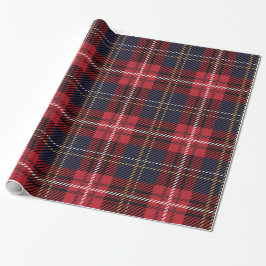 Tartan Weihnachten Kariert Geschenkpapier