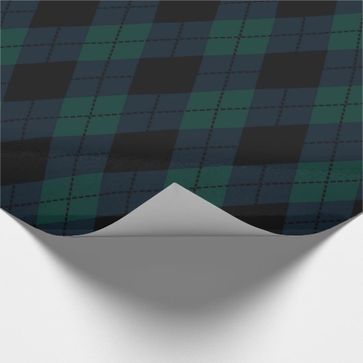 Tartan Wrapping Paper Geschenkpapier (Ecke)