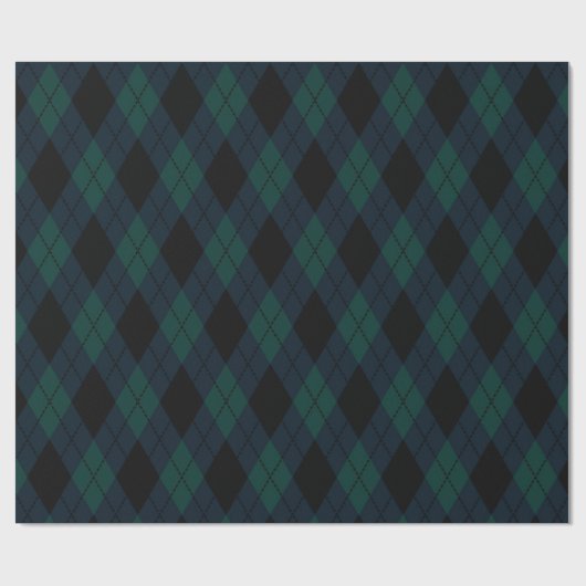 Tartan Wrapping Paper Geschenkpapier (Flach)