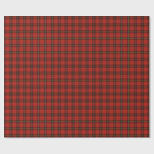 Tartan Wrapping Paper, Karierter Karo von Red Scot Geschenkpapier