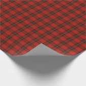 Tartan Wrapping Paper, Karierter Karo von Red Scot Geschenkpapier (Ecke)