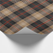 Tartan-Wrapping-Papier Geschenkpapier (Ecke)