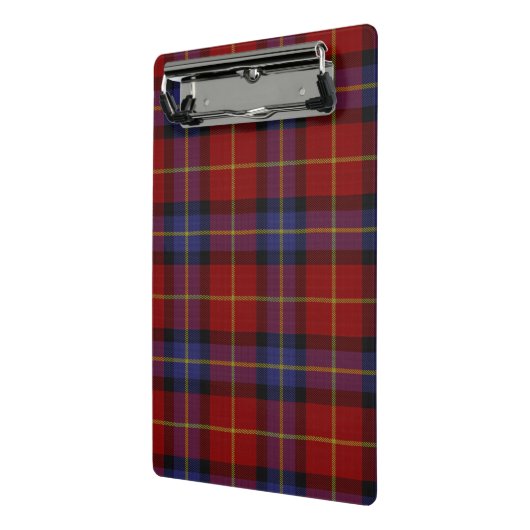 Tartanmuster Mini Klemmbrett (Gewinkelt2)