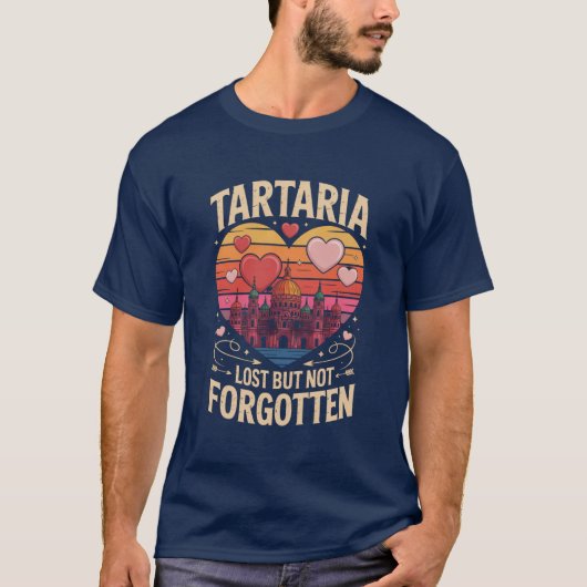 Tartaria-Valentinstag-Verlorenes T-Shirt (Vorderseite)