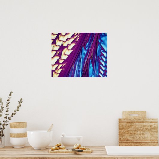 Tartaric Acid Crystals Poster (Küche)