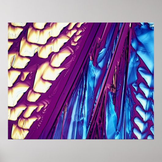 Tartaric Acid Crystals Poster (Vorne)