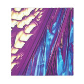 Tartaric-Säurekristalle Notizblock (Vorderseite)