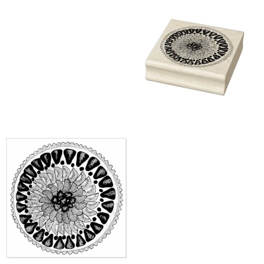 Tarte aux Frucht Tart Pie Französisch Konditorei Gummistempel (Stempel)