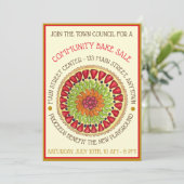 Tarte aux Frucht Tart Pie Pie Patisserie Bake Sale Einladung (Stehend Vorderseite)