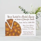 Tarte Tatin Apple Tart Pie Brautparty Party Einladung (Stehend Vorderseite)