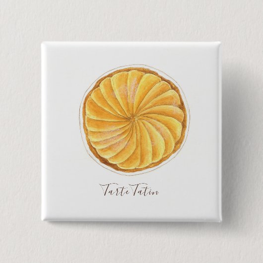 Tarte Tatin Aqucolor Button (Vorderseite)