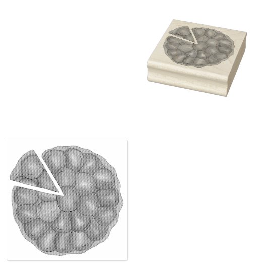 Tarte Tatin French Apple Fruchttorte Pie Pastry Gummistempel (Stempel)