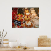 Tartes aux fruits - Patisserie Poster (Küche)