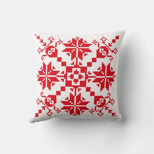 Tartlau Rot Baby Romper Kissen (Rückseite)