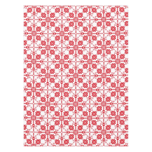 Tartlau Rot Tischdecke (Vorderseite)