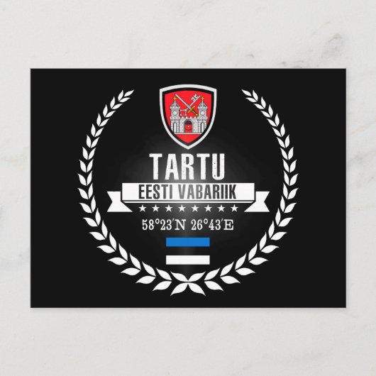 Tartu Postkarte (Vorderseite)
