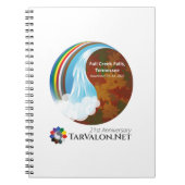 TarValon.Net 21. Jubiläum Party Notebook Notizblock (Vorderseite)