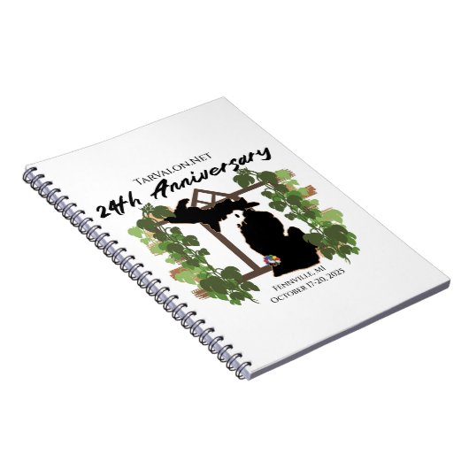 TarValon.Net 24-jähriges Notebook Notizblock (Rechte Seite)