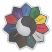 TarValon.Net-Aufkleber für festgehaltenes Glas Aufkleber (Vorderseite)