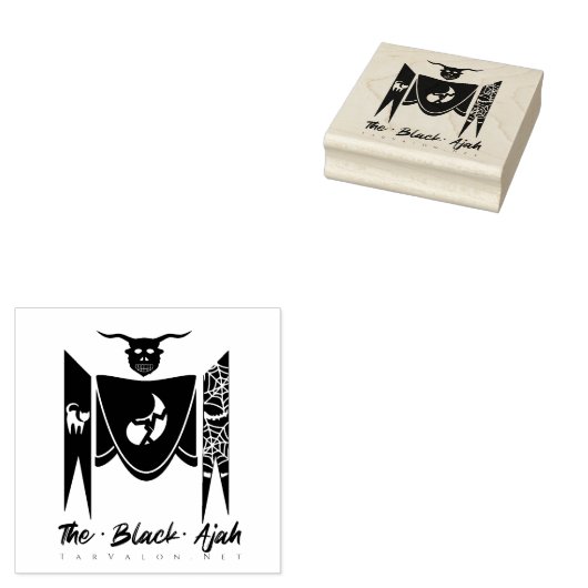 TarValon.Net Black-Briefmarke Gummistempel (Stempel)