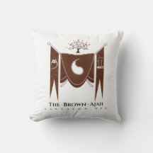 TarValon.Net Brown Banner Regalia Pillow