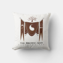 TarValon.Net Brown Banner Regalia Pillow Kissen