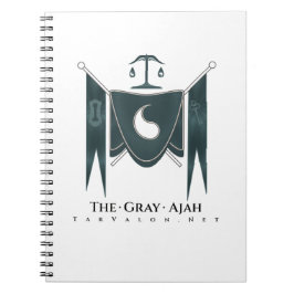 TarValon.Net Gray Regalia-Notebook Notizblock