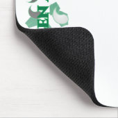 TarValon.Net Grüne Scattered Pennants Mousepad (Ecke)
