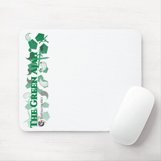 TarValon.Net Grüne Scattered Pennants Mousepad (Mit Mouse)