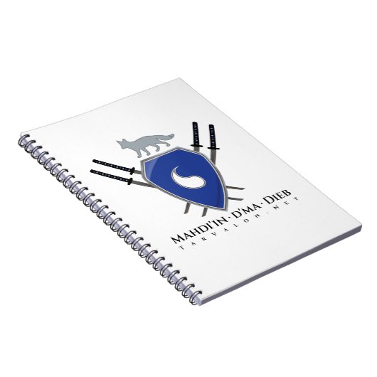 TarValon.Net MDD SpiralNotebook Notizblock (Rechte Seite)