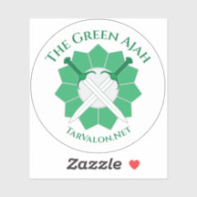 TarValon.Net vereinfachter grüner Vinyl-Aufkleber