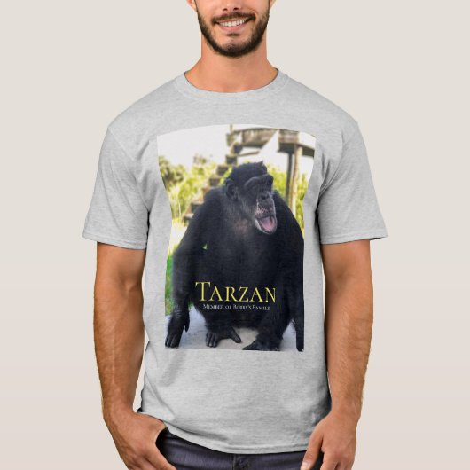 Tarzan, Mitglied der Familie von Bobby T-Shirt (Vorderseite)