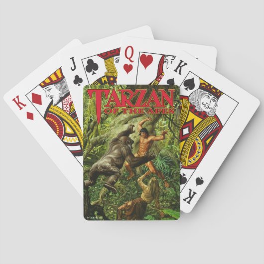 Tarzan of the Apes™ Playing Cards Spielkarten (Rückseite)