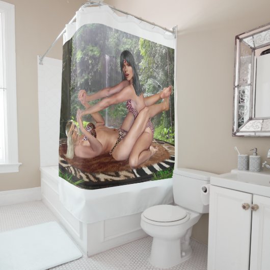 TARZANA BODY SCISSORSOREN #1 DUSCHVORHANG (Beispiel)