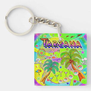 Tarzana Mind Focus Schlüsselanhänger