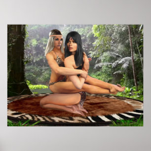 TARZANA SCHEREN LUANA #3 POSTER