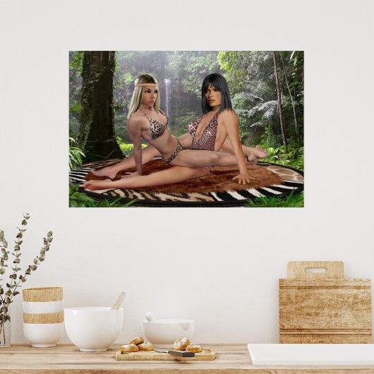 TARZANA SCISSORS LUANA #2 POSTER (Küche)