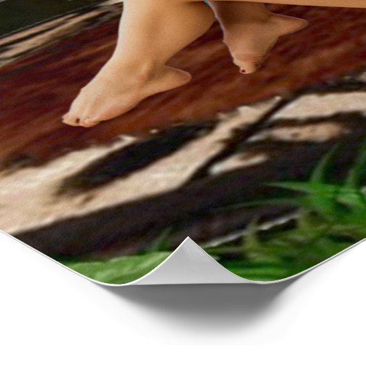 TARZANAS SIEG-POSE POSTER (Ecke)