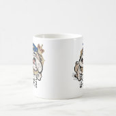 Tas-Polizei-verärgerte Hundekaffee-Tasse Kaffeetasse (Mittel)