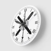 TAS-Zweigstelle Abzeichen Runde Wanduhr (Winkel)