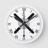 TAS-Zweigstelle Abzeichen Runde Wanduhr (Vorderseite)